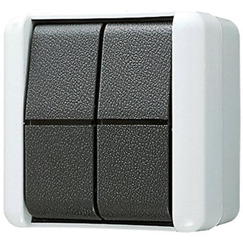 809w Doppio Interruttore A Bilanciere, 2 Vie - Foto 1