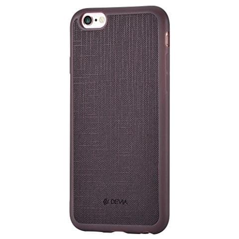 Cover Jelly Slim In Pelle Per Iphone 6s / 6 Rosso Porpora - Foto 1