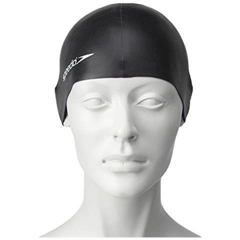 Cap Speedo Junior Pianura, Cuffia Nuoto In Silicone Unisex Adulto, Squadra, Taglia Unica - Foto 1