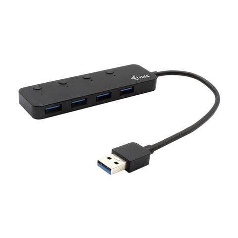 USB 3.0 Metal HUB 4 Port + ind. On / Off Switches - Foto 1