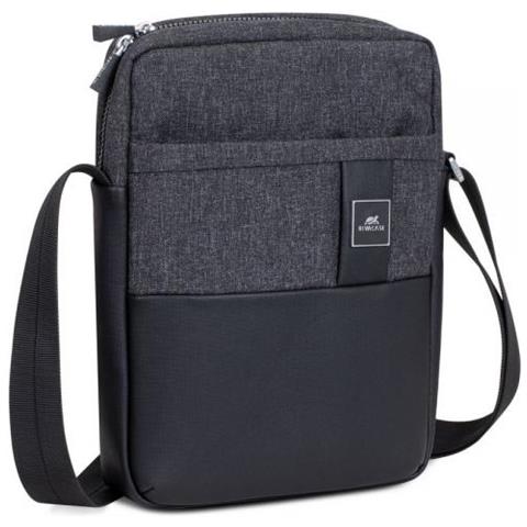 8811 Borsa a Tracolla in Ecopelle per Tablet 11" Colore Nero - Foto 2