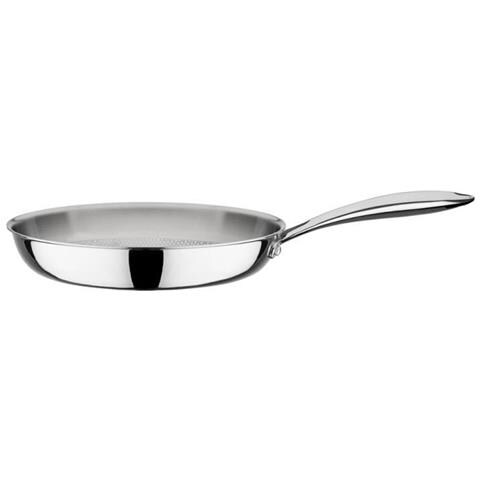 975346 - Padella Pro Inoxaal Plus Tri-ply - 28cm - Acciaio Inossidabile 1810 - Fondo A Nido D'ape - Manici Rivettati Pro - Foto 1