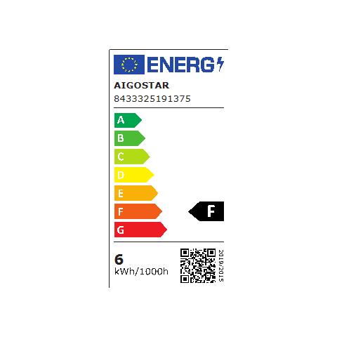 Lampadina Led A5 G45 6w Attacco E27 500 Lumen Color Box 4000k Luce Naturale Angolo 230 D45h80mm Equivale 50w Incandescenza - Foto 3