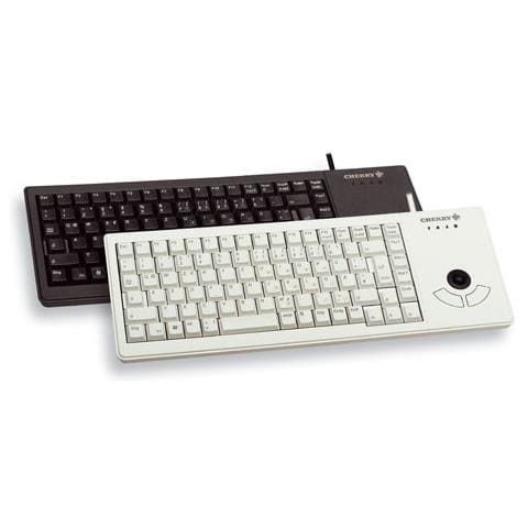 Tastiera con Trackball USB G84-5400LUMEU-2  (Layout Inglese US) Colore Nero - Foto 1