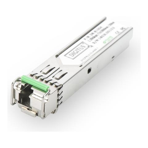DN-81004-01, mini-GBIC / SFP, Argento, LC, IEEE 802.3z, EN 60825-1, Single-mode - Foto 1