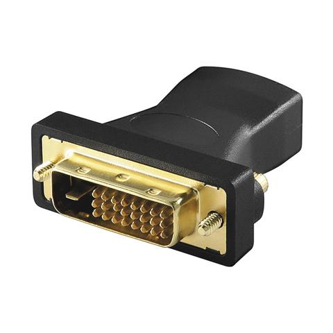 Adattatore HDMI Femmina - DVI Femmina Placcato Oro - Foto 3