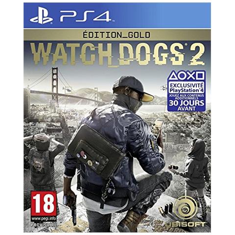 Watch Dogs 2 Gold Edition, PS4 Oro PlayStation 4 Inglese, Francese videogioco - Foto 1