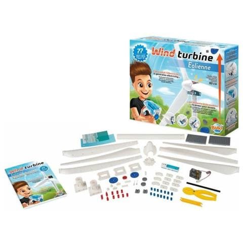 Energia Eolica - Assemblaggio Costruzioni Terra - + 7 Anni - Bianco E Blu - Foto 1