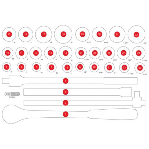 811.0032-97 Accessorio Per Valigetta Portautensili - Foto 1