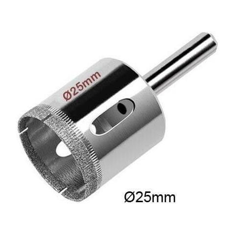 Fresa Diamante Frese Vetro Ceramica 25 Mm - Foto 1