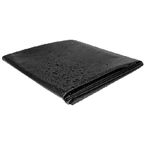 Telo Copriletto Coprimaterasso S180 X 220 Cm Nero In Pvc Impermeabile - Foto 4