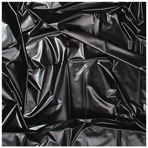 Telo Copriletto Coprimaterasso S180 X 220 Cm Nero In Pvc Impermeabile - Foto 1