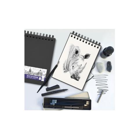 400152648 quaderno per scrivere A4 25 fogli Nero - Foto 3