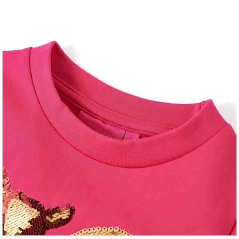 Felpa per Bambine Fucsia 104 - Foto 2