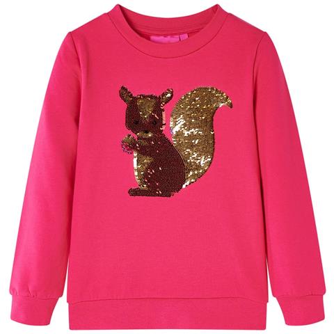Felpa per Bambine Fucsia 104 - Foto 1