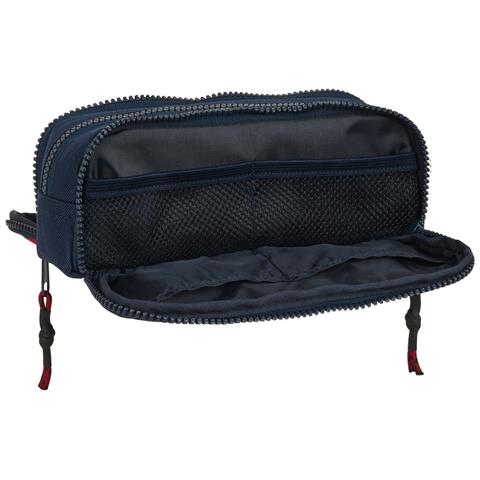 Astuccio Scuola F.c. Barcelona Azzurro Rosso Granato (21 X 8 X 8 Cm) - Foto 2