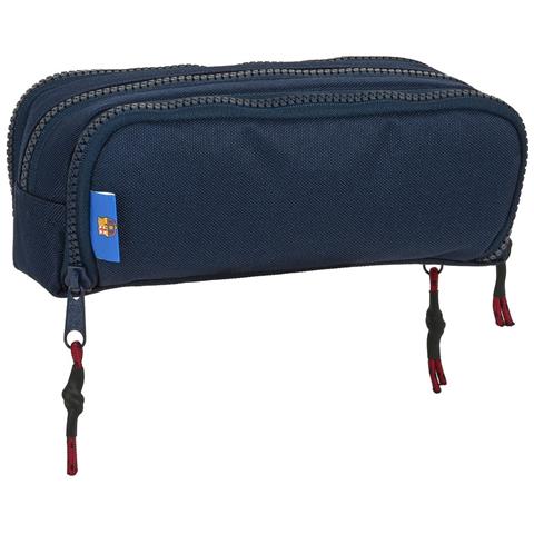 Astuccio Scuola F.c. Barcelona Azzurro Rosso Granato (21 X 8 X 8 Cm) - Foto 6