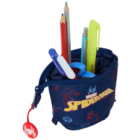 Astuccio Portapenne Neon Blu Marino 8 X 19 X 6 Cm - Foto 2