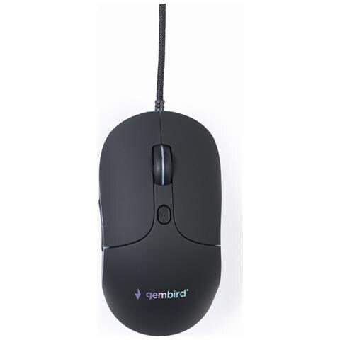 MUS-UL-02 mouse Gaming Ambidestro USB tipo A 2400 DPI - Foto 1