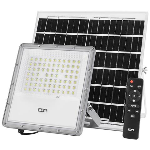 Faro Proiettore Telecomando Pannello Solare 200 W 1500 Lm (6500 K) - Foto 1
