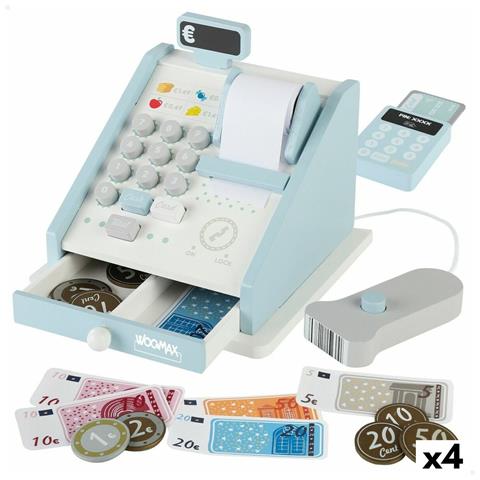 Registratore Di Cassa A Giocattolo 18 Pezzi 18 X 15 X 18 Cm 4 Unità - Foto 1