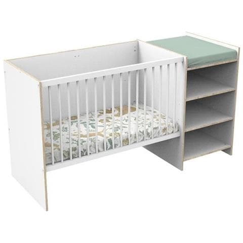 Lettino Combinato - 120 X 60 Cm - Trasformabile In 90 X 190 Cm - Foto 1