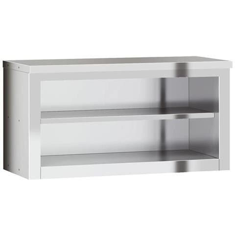 Mobile Cucina Da Parete Con Ripiano In Acciaio Inossidabile - Foto 1