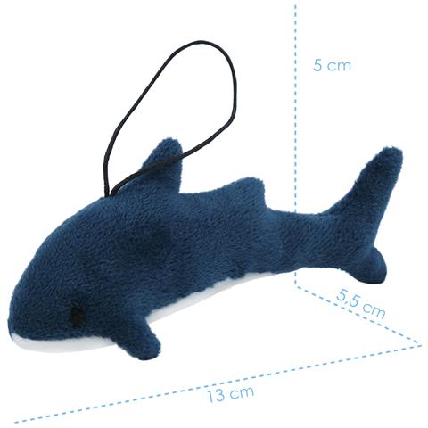 Squalo Ollie Portachiavi In Peluche (13 Cm) - Foto 4