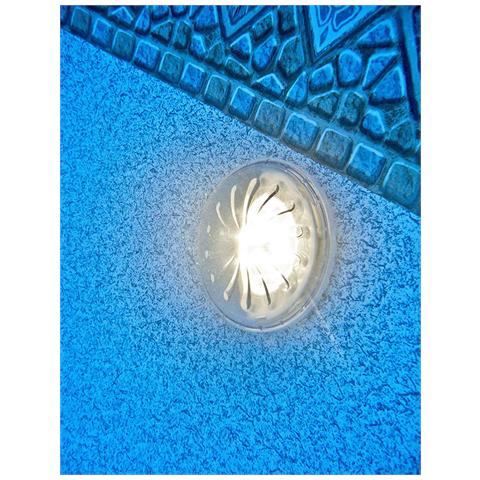 Set 2 Faretti Led Illuminazione Per Piscina Fuori Terra Magnetico Multicolore Gre Pled2 - Foto 4