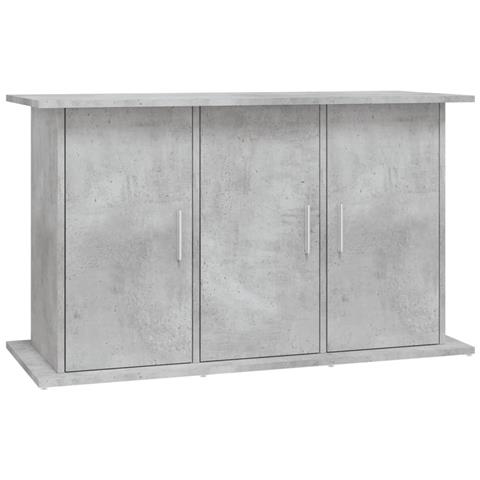 Supporto Acquario 101x41x58 cm Legno Multistrato Grigio Cemento - Foto 1