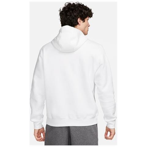 Felpa Con Cappuccio Cw6894-101 Uomo Taglia S Colore Bianco - Foto 6