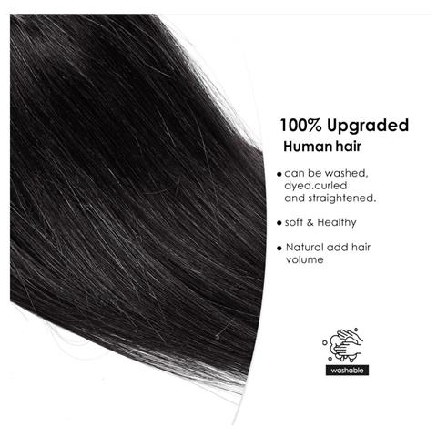 Parrucca Diritta Chic Per Donna, Regolabile E Traspirante Black - Foto 2