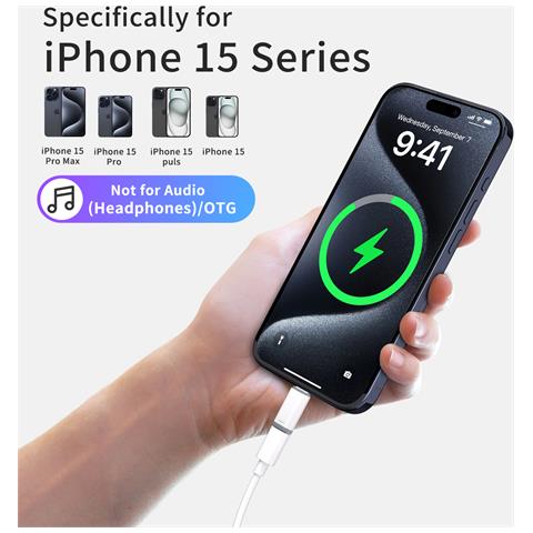 Adattatore Da Lightning (femmina) A Usb-c (maschio). - Foto 2