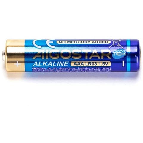 12 X Batterie Aaa Mini Stilo Alcaline Lr03 1.5v Non Ricaricabili [blister Da 12] - Foto 2