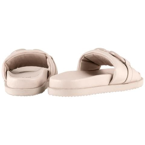 Emmy Slippers Ciabatte Pelle Scarpe Donna Beige Eu 37, 5-100810 4800 - Foto 3