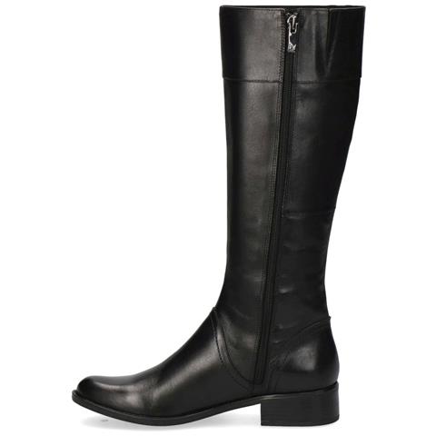 Black Nappa Casual Closed Boots Stivaletti Pelle Scarpe Donna Nero Eu 36, 9-25511-41-022 - Foto 3