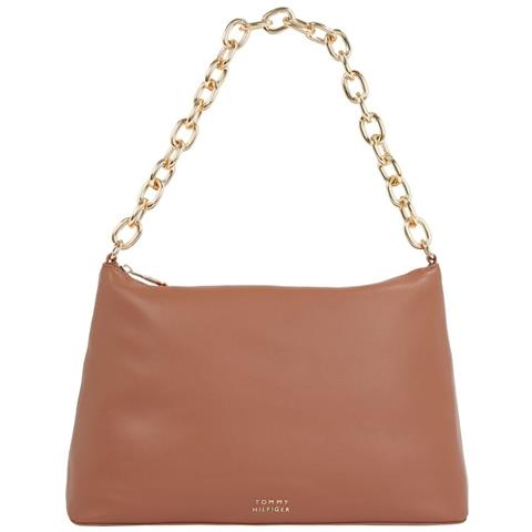 Casual Chic Shoulder Bag Borse Tracolla Pelle Borse Donna Marrone Eu One Size, Aw0aw15019 0hd - Foto 1
