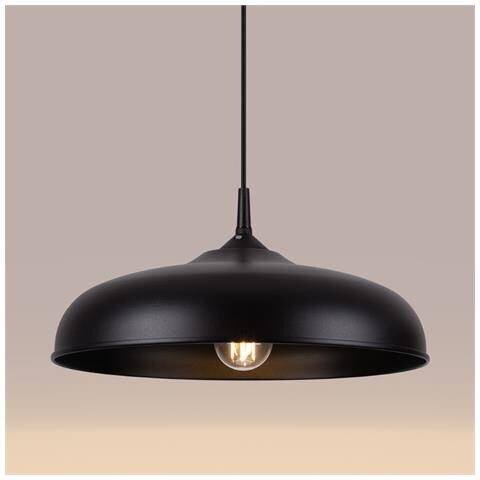 Lampada A Sospensione Gina Nero Sl. 1330 - Scandinavo Lampade A Sospensione Nero 74x38x38 Cm - Foto 8