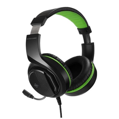 GAM-128 cuffia e auricolare Cablato A Padiglione Gaming Nero, Verde - Foto 6