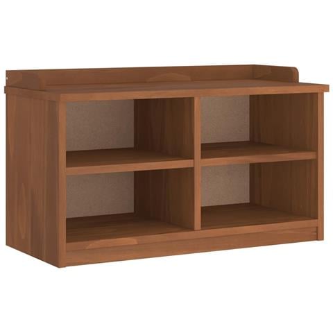 Panca Da Corridoio Sandnes 87x40x50 Cm Legno Massello Di Pino - Foto 2