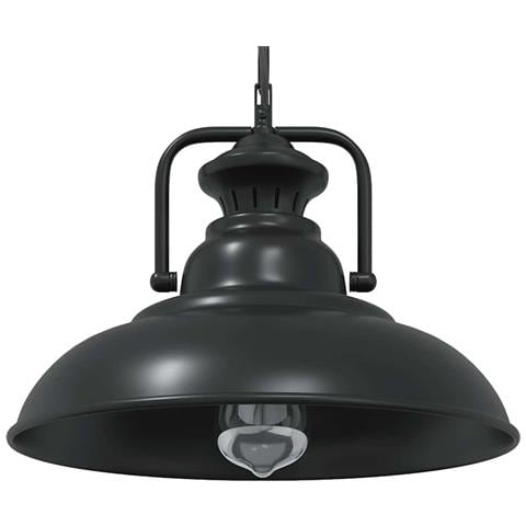 Lampada A Sospensione E27 Nero 31 Cm In Metallo - Foto 1