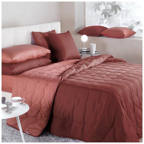 Calduccia Bicolor In Microfibra Colore Rosa Misura Singolo - Foto 2