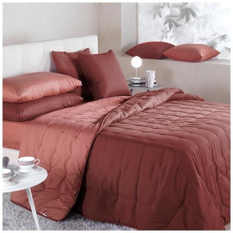 Calduccia Bicolor In Microfibra Colore Rosa Misura Singolo - Foto 1