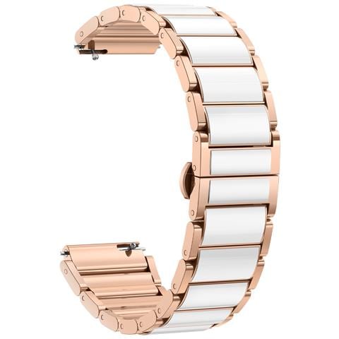 Cinturino Per Orologio Da 18 Mm In Oro Rosa Per Huawei Gt5/gt5 Pro - Foto 3