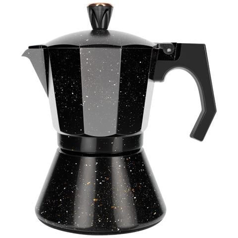 Comoda Caffettiera Per Caffè Espresso Da 6 Tazze, Nero - Foto 1