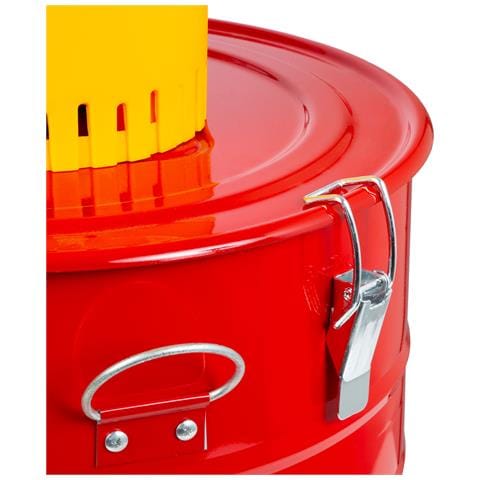 Macinatore Elettrico Per Cereali Con Potente Motore Elettrico Da 1100 W E Secchio Da 52 Litri, Capacità 300 Kg/h, Mulino A Macinazione Grossa Con Lama In Acciaio Inox Affilata E Quattro Setacci, Trituratore Per Cereali - Foto 8