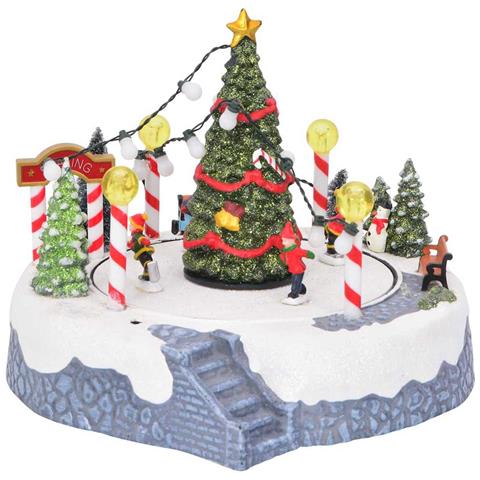 Villaggio di Natale Multicolore 22 x 21.5 x 17 cm Plastica - Foto 1