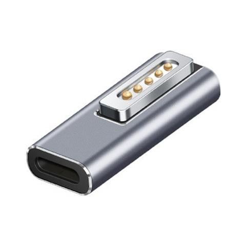 Adattatore Usb-c Femmina A Magsafe 2 T-tip - Convertitore In Lega Di Alluminio Per Ricarica Macbook - Foto 1