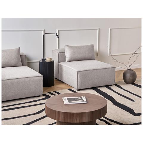 Sezione A 1 Posto Brande Tessuto Marrone Chiaro - Foto 1