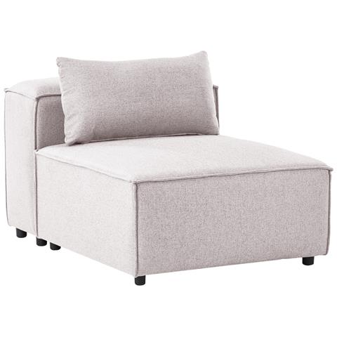 Sezione A 1 Posto Brande Tessuto Marrone Chiaro - Foto 2